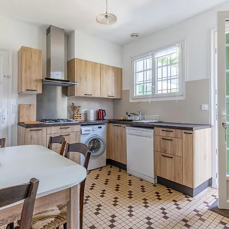 Maison 3 A Biscarrosse, Jardin, 6 Pers. - Fr-1-521-53 * 比斯卡罗斯海滩